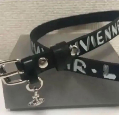 Vivienne westwood cheap leather choker