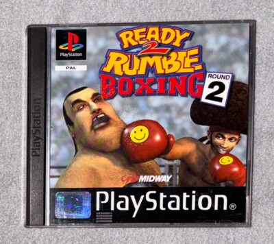 👾 READY 2 RUMBLE BOXING ROUND 2 👾 JEU PS1 PAL EUR COMPLET TBE CIB OBV RETRO