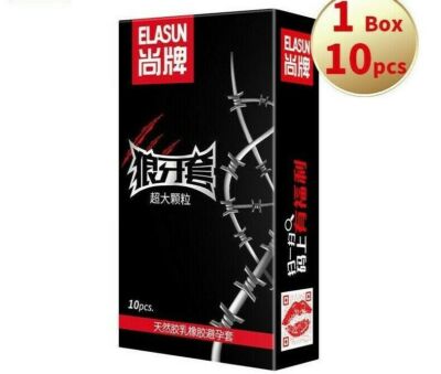 10x Small Size Ultra Thin Latex Condom Men Products Tight Condoms 52mm Spike