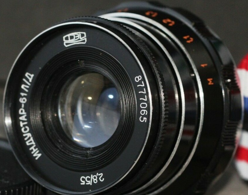 Industar 61 L D 2 8 55 Mm Soviet Lens Ussr For Leica Canon Sony Samsung Nikon Ebay