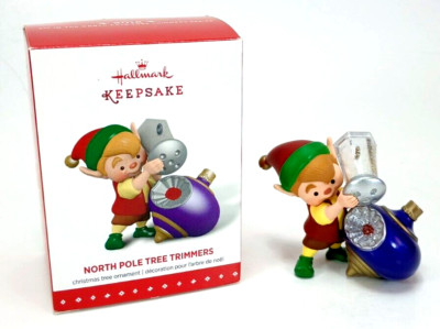 2015 Hallmark North Pole Tree Trimmers. Glitter Elf 3rd in Series, Tracy Larsen.