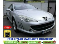 2006 Peugeot 407 2.2 COUPE SE 2d 161 BHP Coupe Petrol Manual