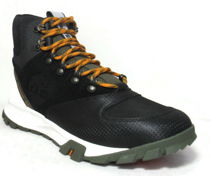 

МУЖСКИЕ ЧЕРНЫЕ ВОДОНЕПРОНИЦАЕМЫЕ ПОХОДНЫЕ БОТИНКИ TIMBERLAND GARRISON TRAIL MID #A25YP, Черный, TIMBERLAND GARRISON TRAIL