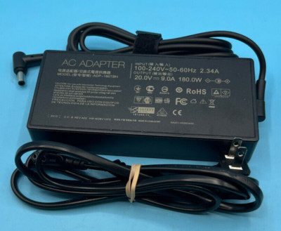 180W 20V 9A Charger ADP-180TB H for ASUS ROG Zephyrus G14 6.0*3.7 US