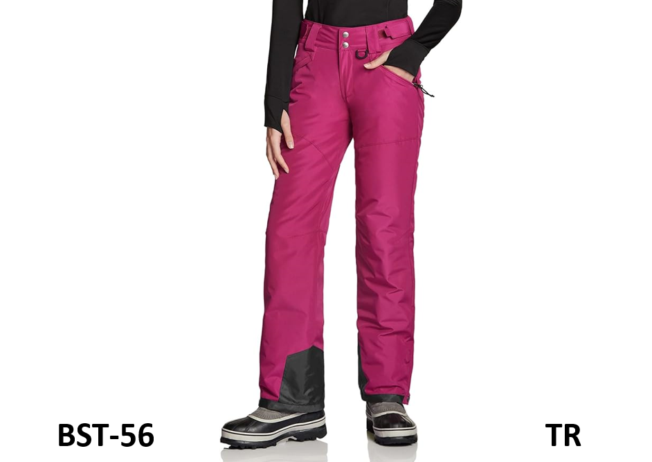 TSLA Women Winter Snow Waterproof Insulated Ski Pants Ripstop Snowboard Pant YXL