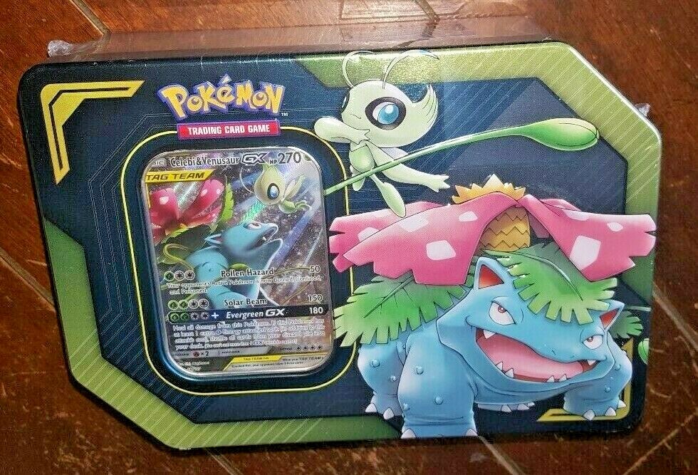 Pokemon Trading Card Game Gx Tag Team Set W Celebi Venusaur