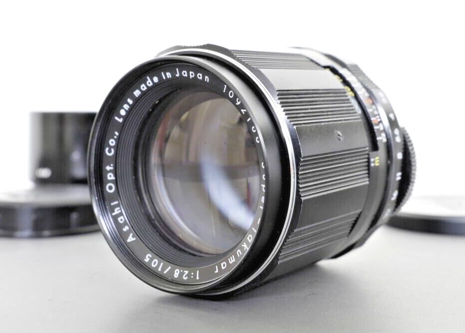 Asahi Pentax Super-Takumar 105mm F2.8 Telephoto MF Lens Made