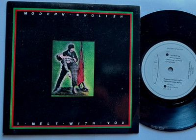 MODERN ENGLISH   I Melt With You  . 45T  UK New Wave Synth.  Rare.