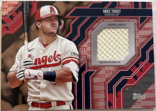 MIKE TROUT メモラビリア直筆サインカード /25 MIKE TROUT メモラビリア直筆サインカード /25