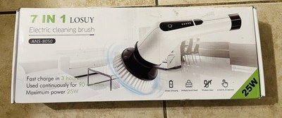 7 in 1 Electric Cleaning Spin Brush Kit ANS-8050 White