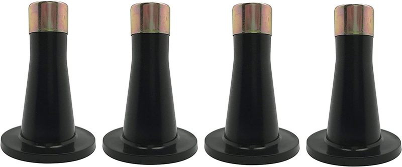 Furniture - Plastic Bed Frame Glide Legs to Replace Wheels, Set of 4 Glides