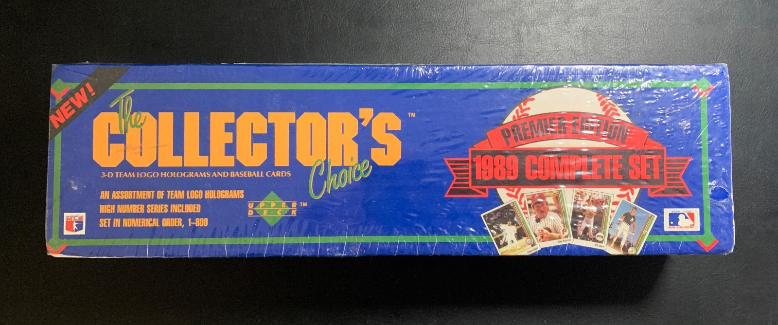 1989 Upper Deck MLB Baseball Complete 1-800 Card Factory Sealed Unopened Set