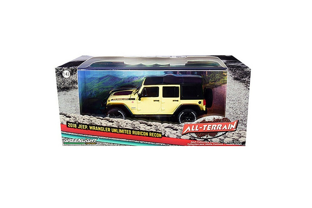 1/43 Jeep Wrangler Unlimited Rubicon Recon Hard Top (Cream