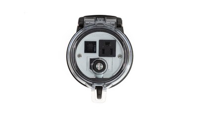 Panduit  DAP3BC-S3-6 Data Access Port, Simplex Outlet, Base Mount GENUINE