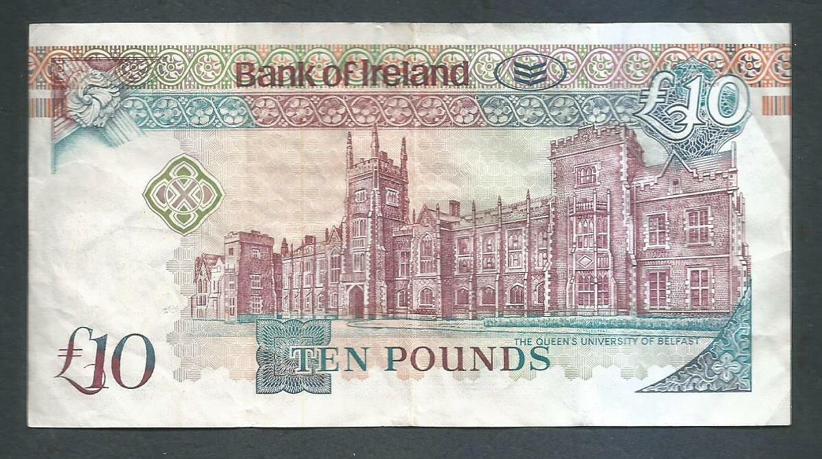 Ireland - 10 Pounds - 1995 - More in my Store - Combined Shipping  - NO TAX - AU