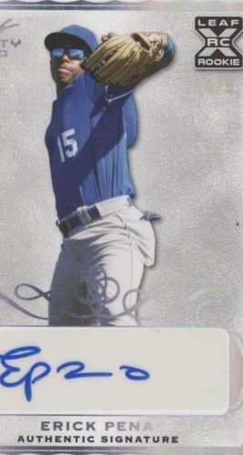 2020 Leaf Trinity - Erick Pena #A-EP1