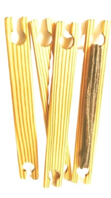 Four Pack  8-Inch Weaving Stick Shuttles 1.5 Inches Wide.
