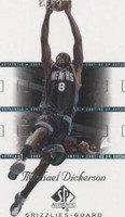 2001-02 SP Authentic - Michael Dickerson #43