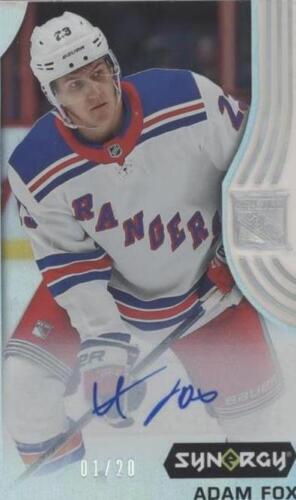 2019-20 Upper Deck Young Guns #228 Adam Fox KSA 9.5 | eBay