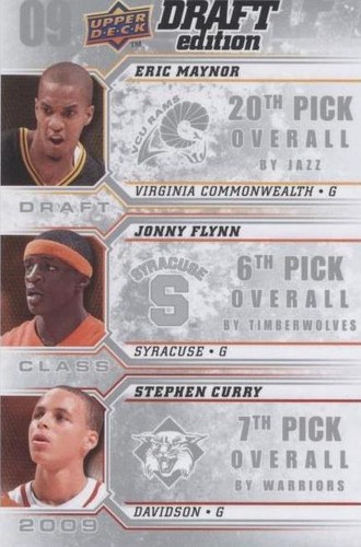 2009-10 Upper Deck Draft Edition - Jonny Flynn/Stephen Curry/Eric Maynor #D-MFC
