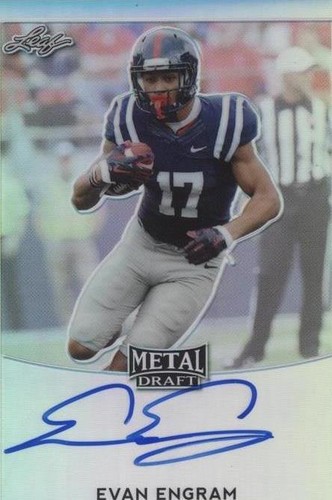 2017 Leaf Metal Draft Evan Engram #BA-EE1