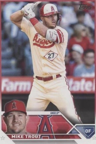 2023 Topps Series 1 - Mike Trout #27