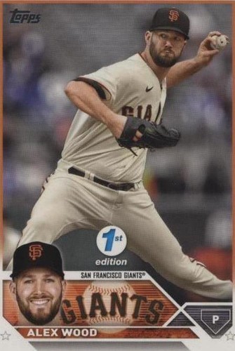 2023 Topps Series 1 1st Edition - Alex Wood #304