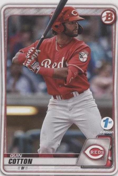 2020 Bowman Draft 1st Edition - Quin Cotton #BD-104