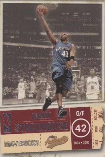 2004-05 Fleer Authentix - Jerry Stackhouse #61