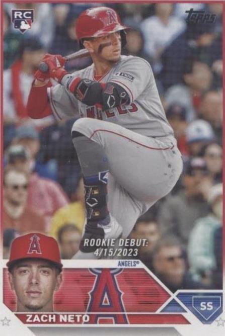 2023 Topps Update Series - Zach Neto #US329