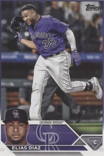 topps now エリアス・ディアス Elias Diaz ロッキーズ 564 2023 Topps Now - All-Star Game Elias Diaz #564 Blue /49 for