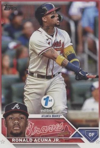 2023 Topps Series 1 1st Edition - Ronald Acuña Jr. #150