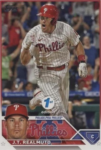 2023 Topps Series 1 1st Edition - J.T. Realmuto #293