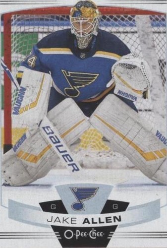 2019-20 O-Pee-Chee - Jake Allen #220