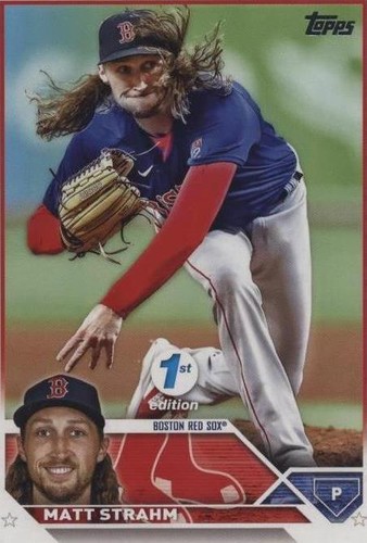 2023 Topps Series 1 1st Edition - Matt Strahm #283