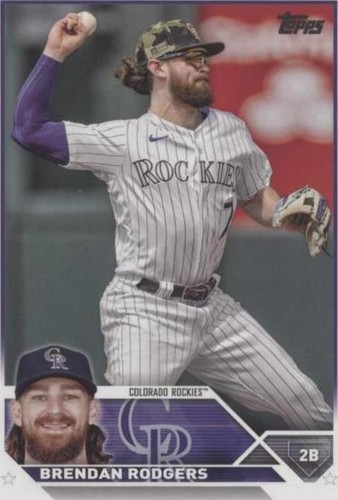 2023 Topps Series 1 - Brendan Rodgers #287