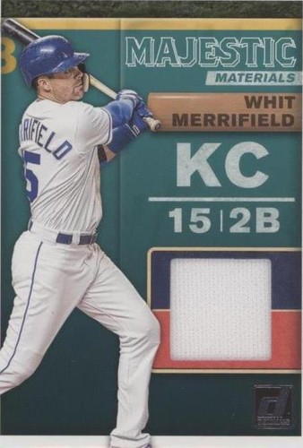 2019 Panini Donruss - Whit Merrifield #MM-WM
