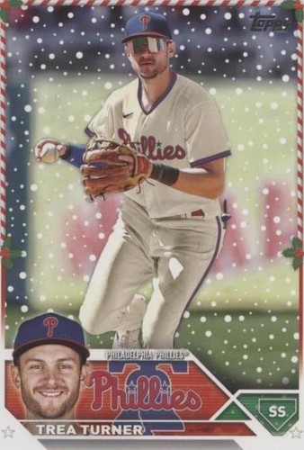 2023 Topps Significant Statistics #SS14 Trea Turner - Los Angeles