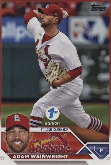 2023 Topps Series 1 1st Edition - Adam Wainwright #39