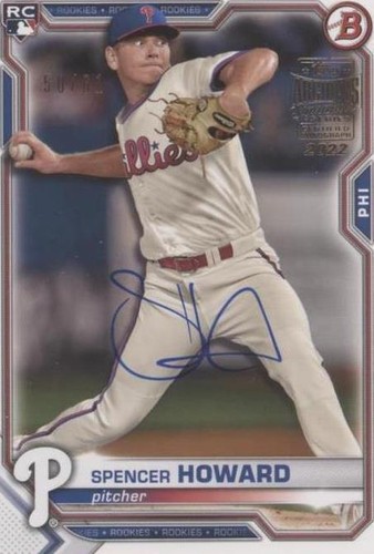 2022 Topps Archives Signature Series - Spencer Howard #21B-16