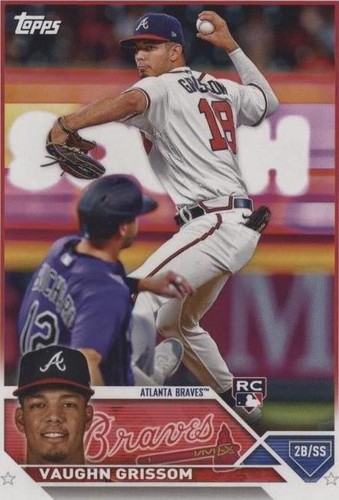 2023 Topps Atlanta Braves - Vaughn Grissom #ATL-10