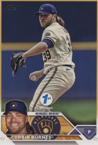 2023 Topps Series 1 1st Edition - Corbin Burnes #225