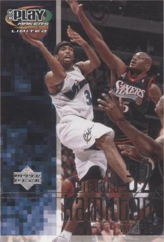 2001-02 UD Playmakers Limited - Richard Hamilton #100