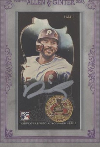 2023 Topps Allen & Ginter X - Darick Hall #MA-DHA