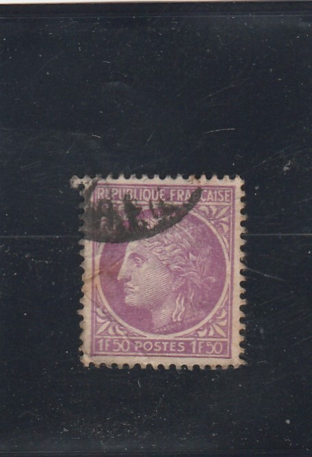 L6862 France Timbre NÂ° Y&T 679 De 1945-47 