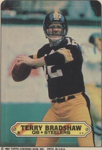 1983 Topps Terry Bradshaw #5