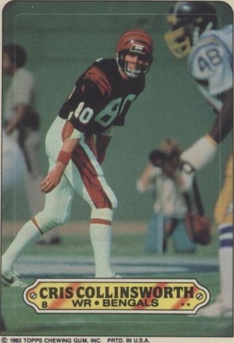 1983 Topps Cris Collinsworth #8