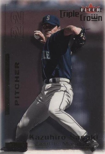 2001 Fleer Triple Crown - Kazuhiro Sasaki #212