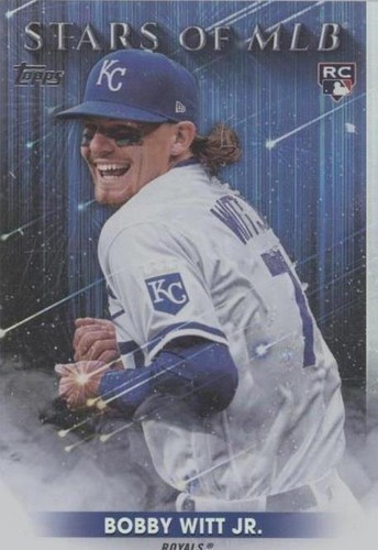 2022 Topps Chrome Update BOBBY WITT JR. AUTO ORANGE