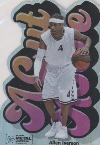 2021 Skybox Metal Universe Champions - Allen Iverson #ACA-15